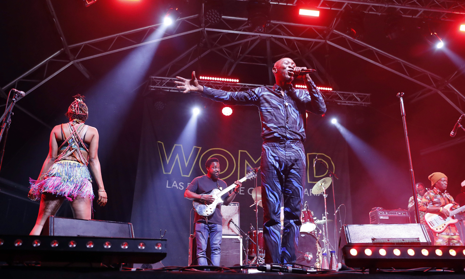 Afrobeat Star Completes 2024 WOMADelaide Artist Line Up InReview   Seun Kuti At Womad In The Canary Islands Photo Credit EPA 